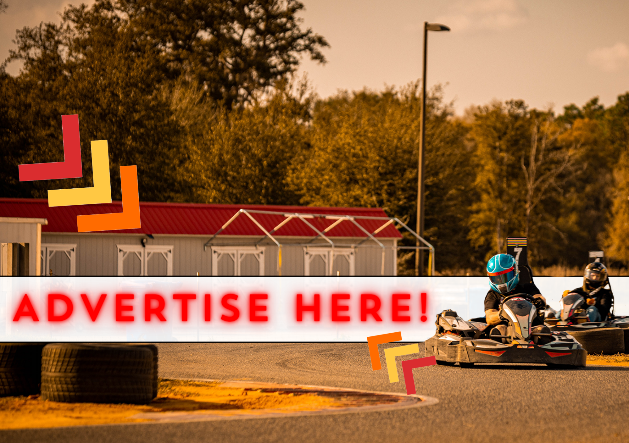 Trackside Motorsports Banner Advertising and Marketing Spaces